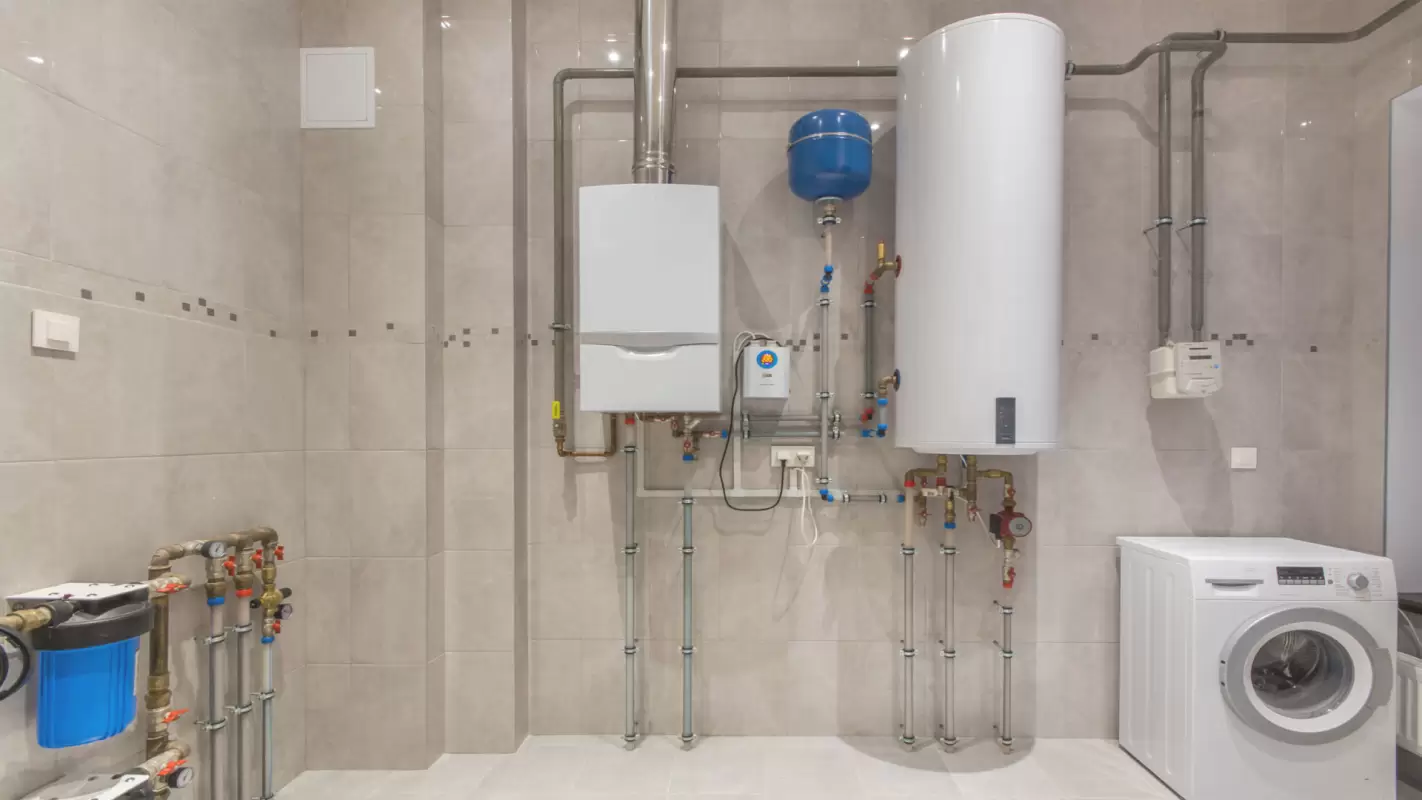 Experience hot water bliss with our water heater installation