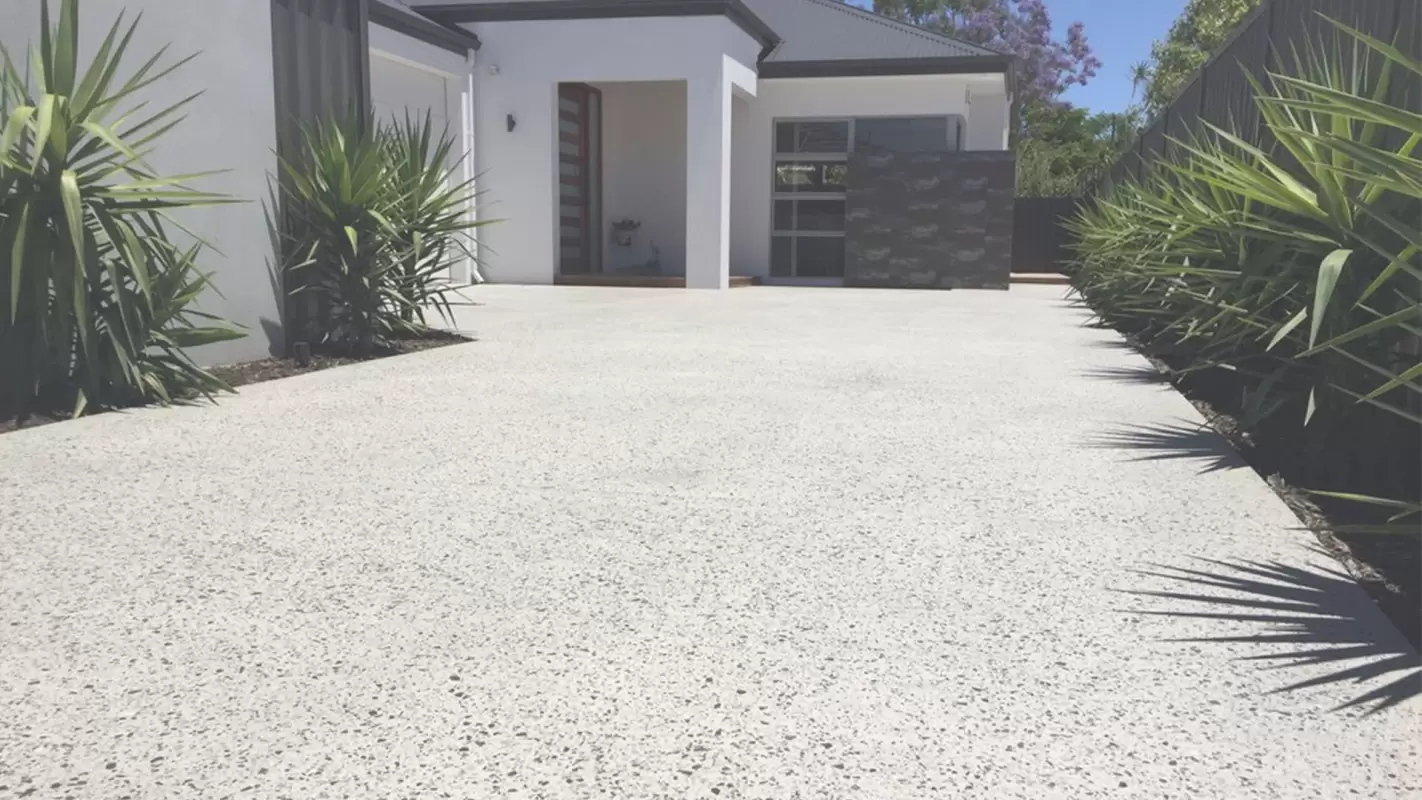 Polished Concrete Driveway for Your Commercial Properties