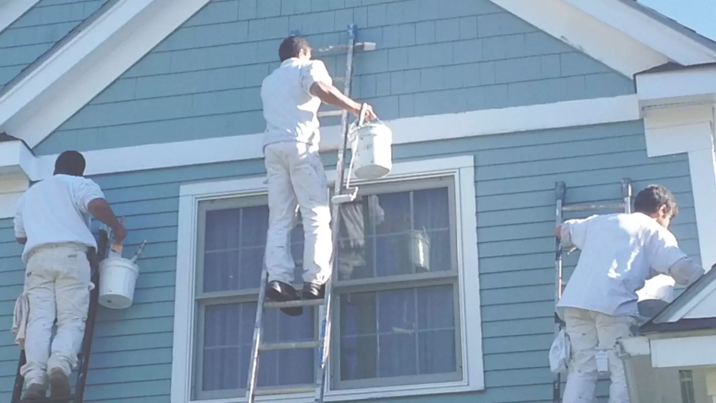 Trust the Brushstrokes of Our Exterior House Painting Specialists!