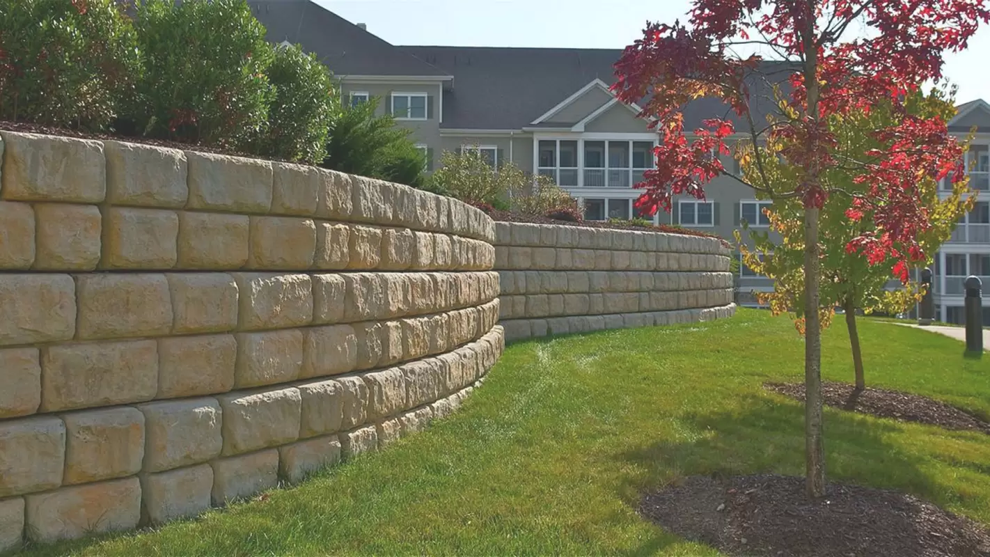Exceptional Retaining Wall Installation Services to protect your land