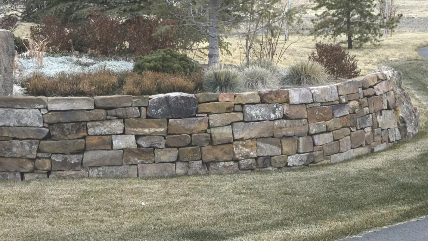 Rely on Our Professional Rock Wall Services!