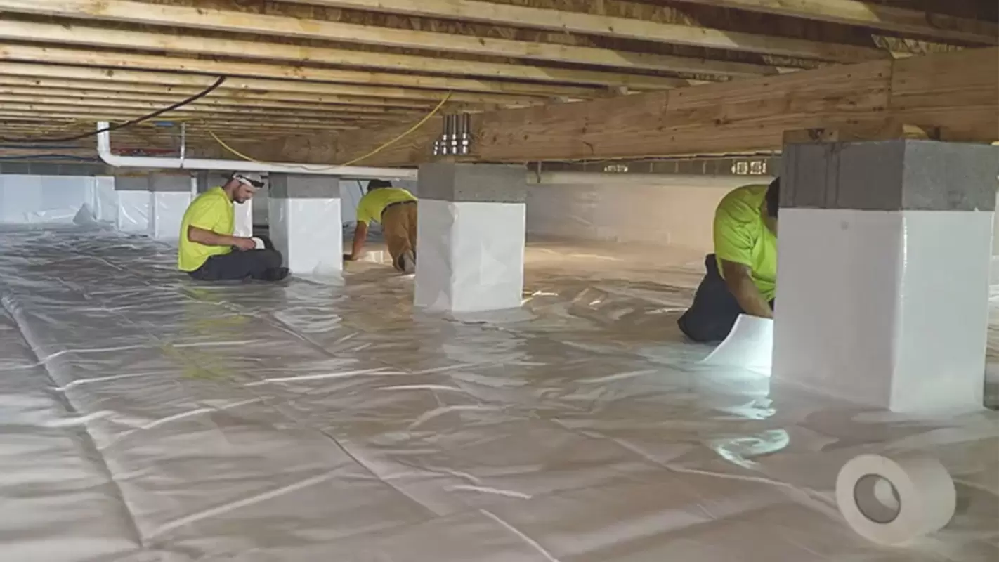 Crawl Space Encapsulation to Create an Energy-Efficient Crawl Space!