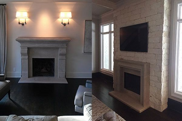 Fireplace Mantel Installation