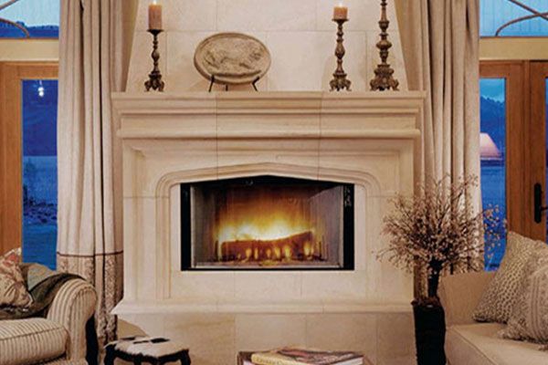 Limestone Mantels