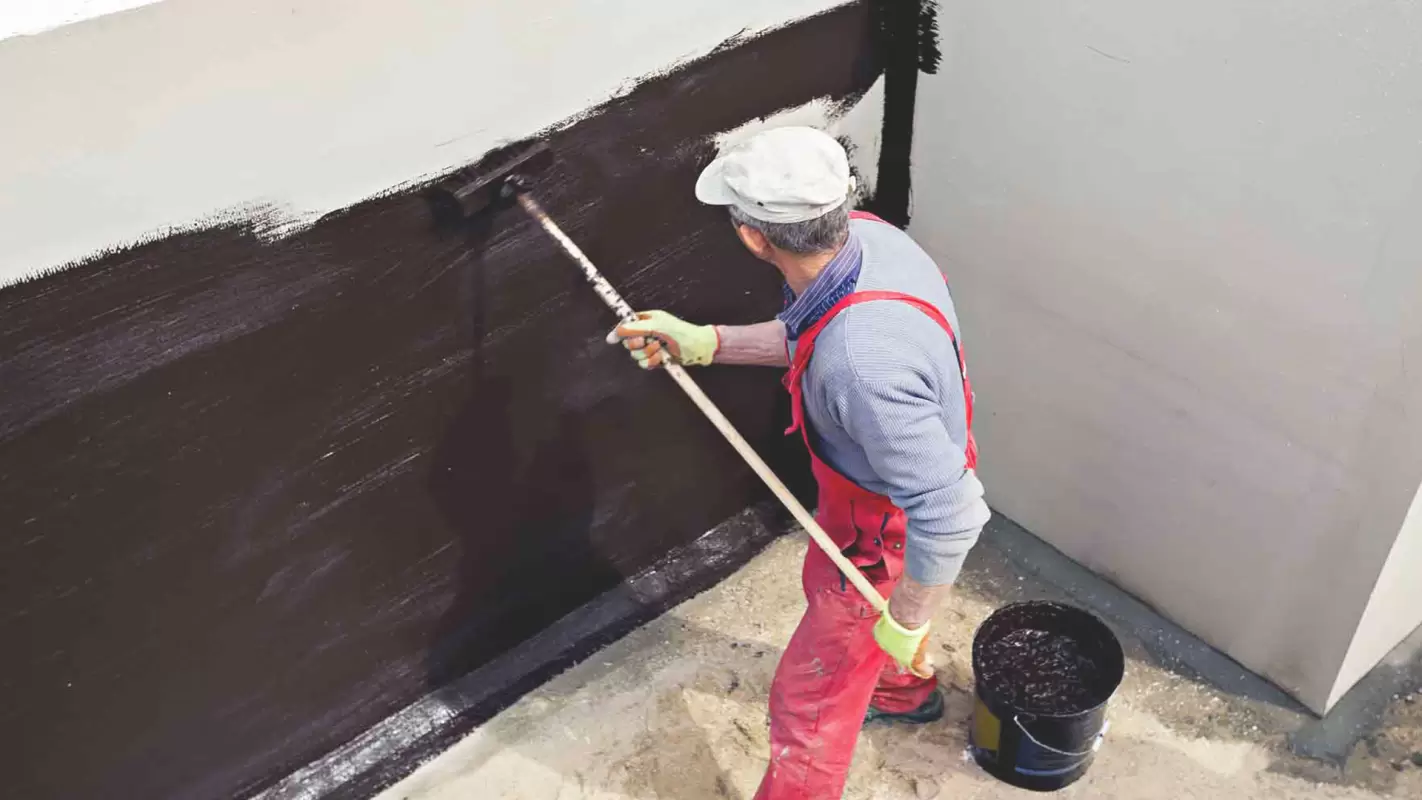 Get peace of mind with our residential foundation waterproofing