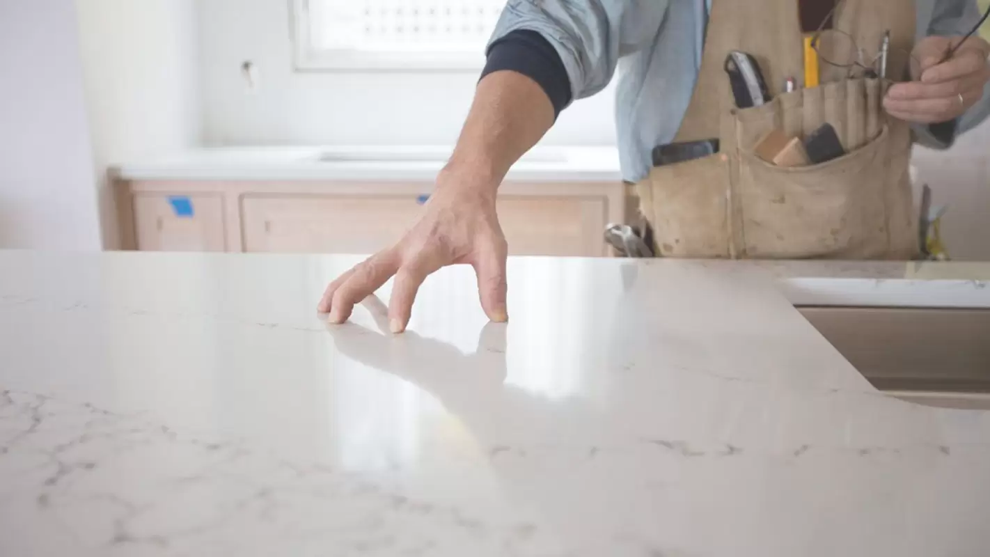 Quartz Countertop Installation to Add a Touch of Elegance & Functionality to Your Space!