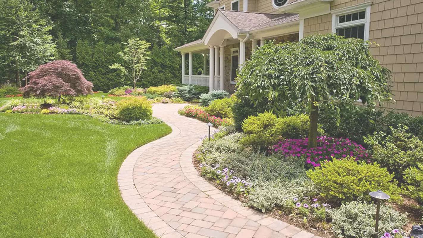 Innovative custom landscaping design!