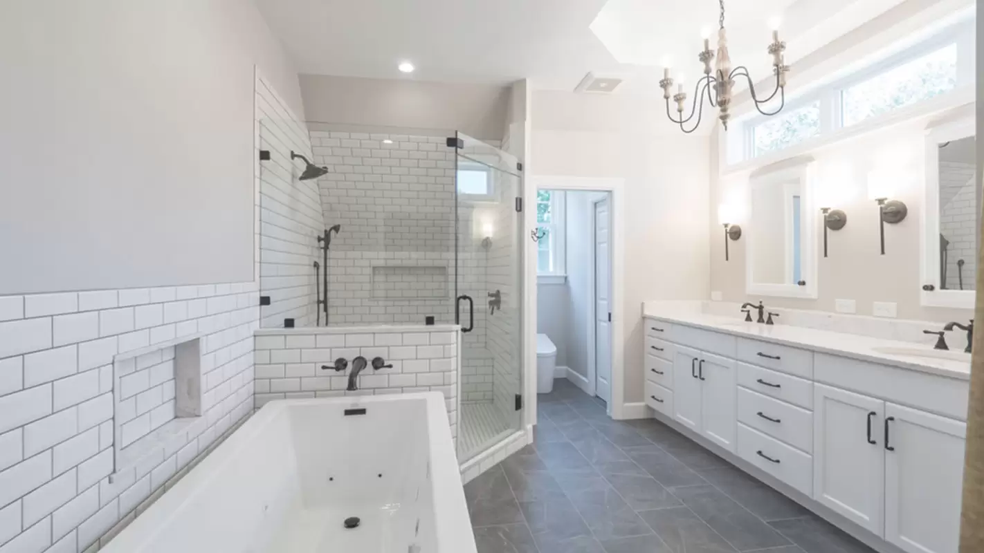 Fix all bathroom issues with our bathroom remodeling contractors