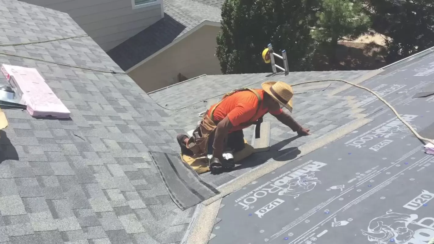 Meticulous roof replacement services!
