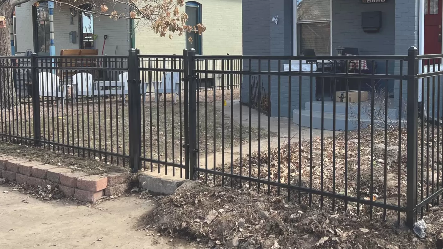 We Specialise in Iron Fence Installation