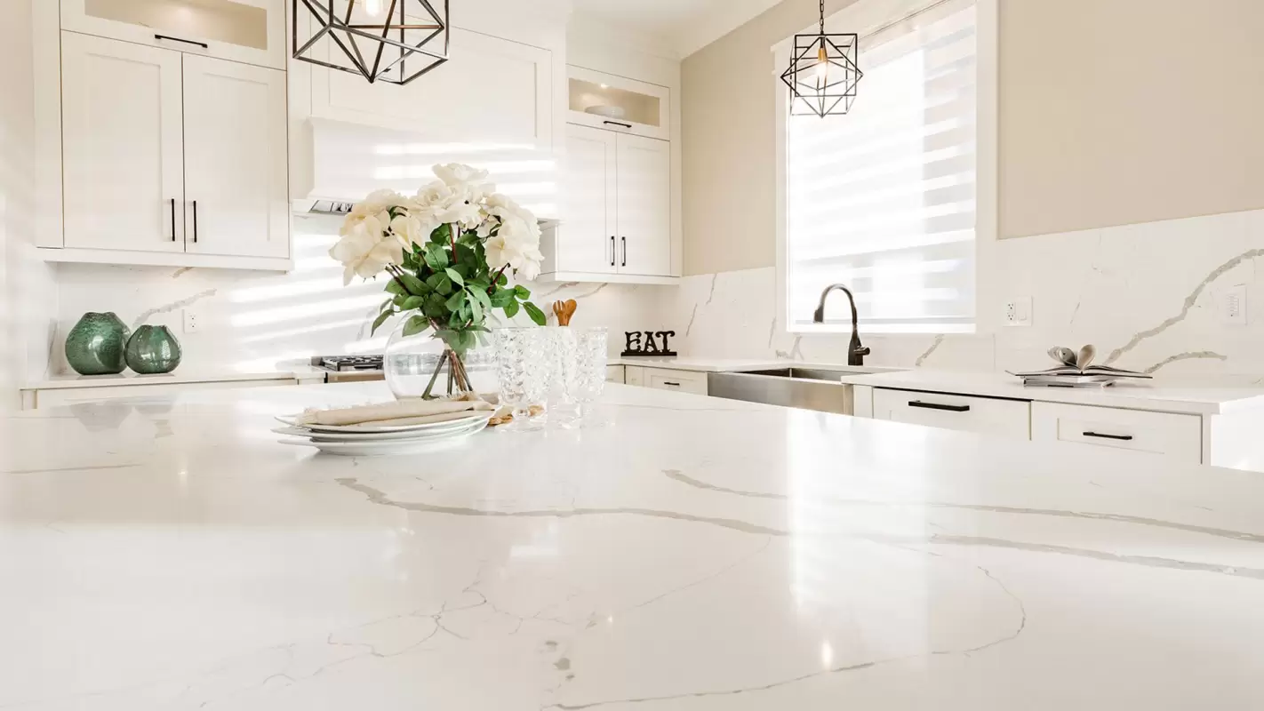 Reliable and Aesthetic Quartz Countertop Installation!