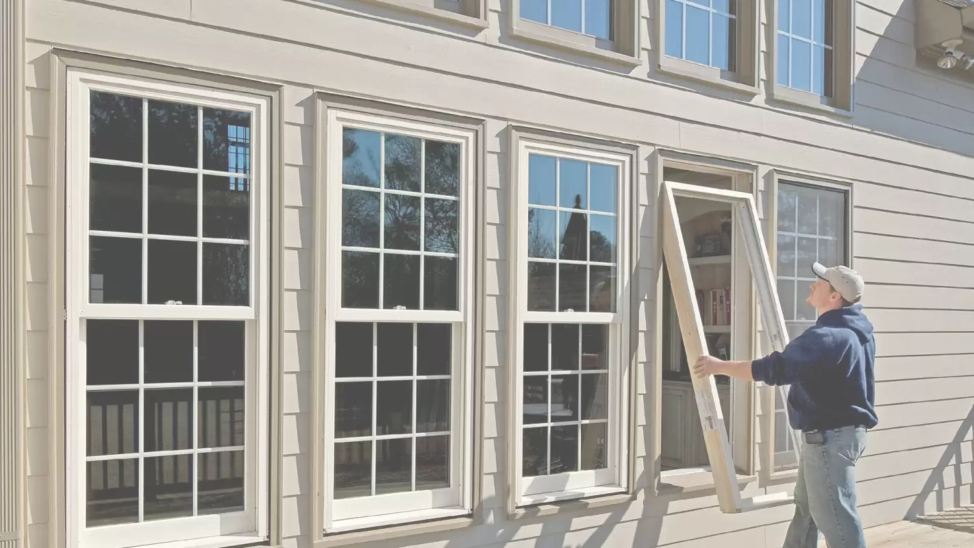 Window Replacement Services for Worn-Out Windows!