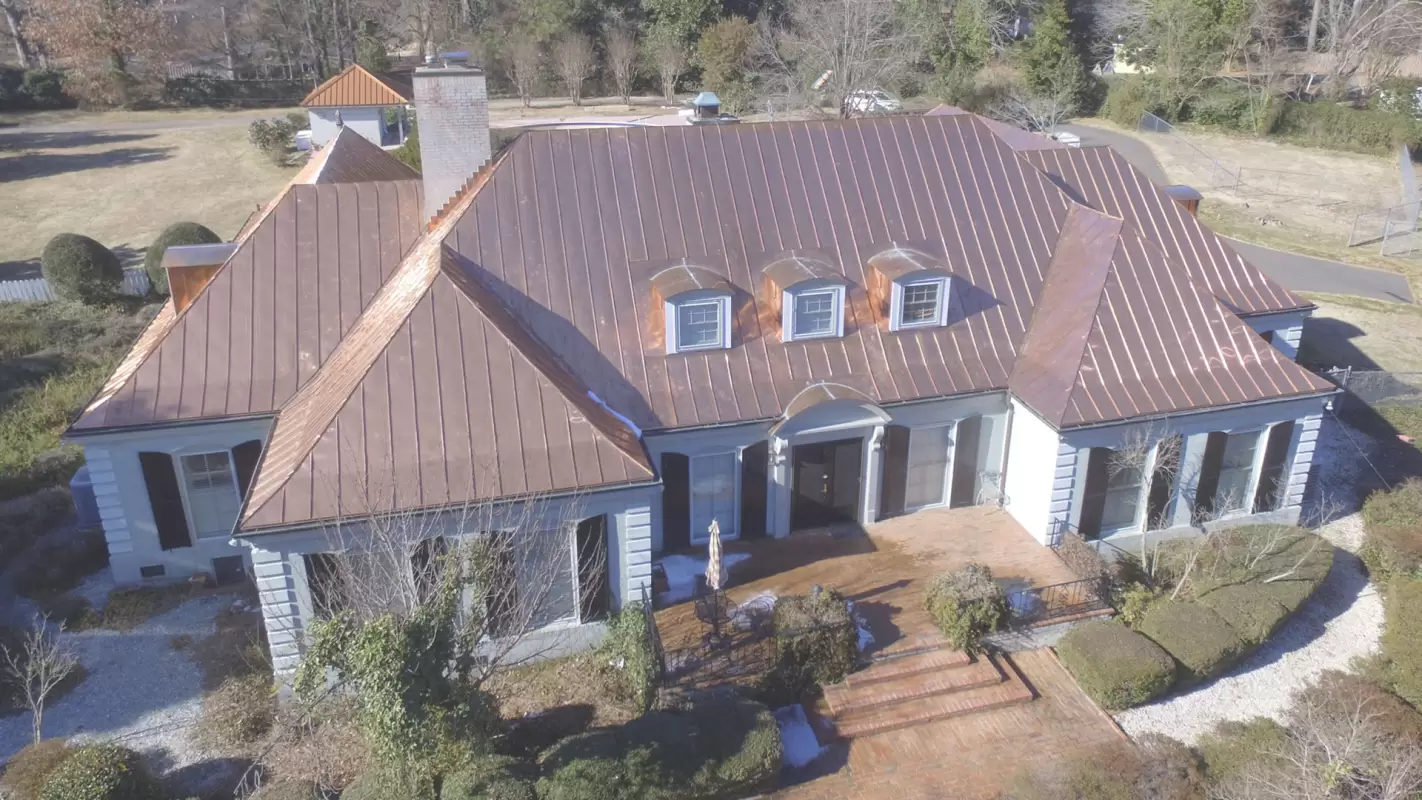 Our Copper Roofing Services are the Best Around!