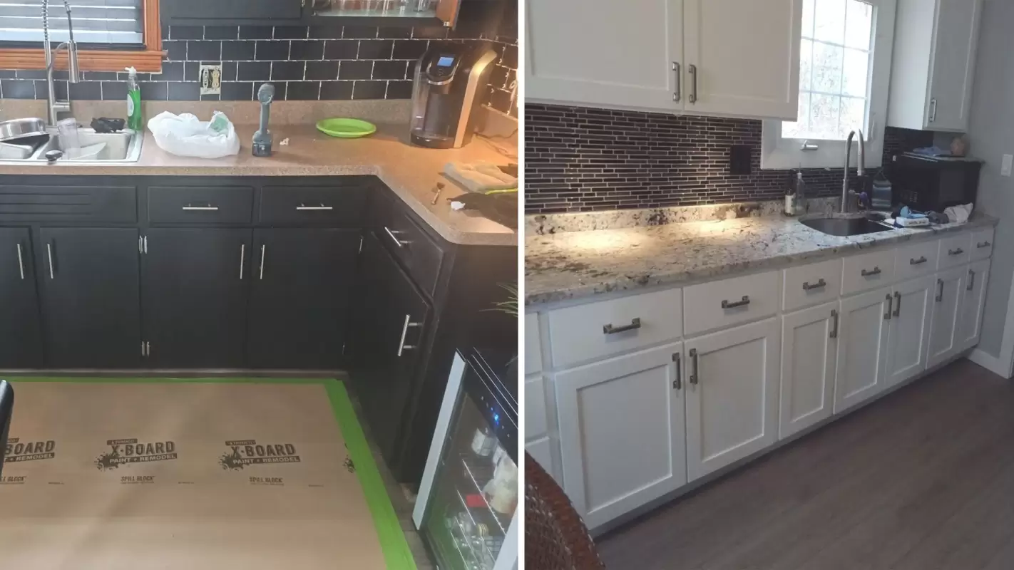 Cabinet Painting and Refinishing Services to Avoid Replacements!