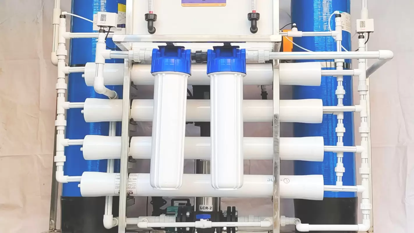 Reverse Osmosis to Eliminate 99% of Impurities!