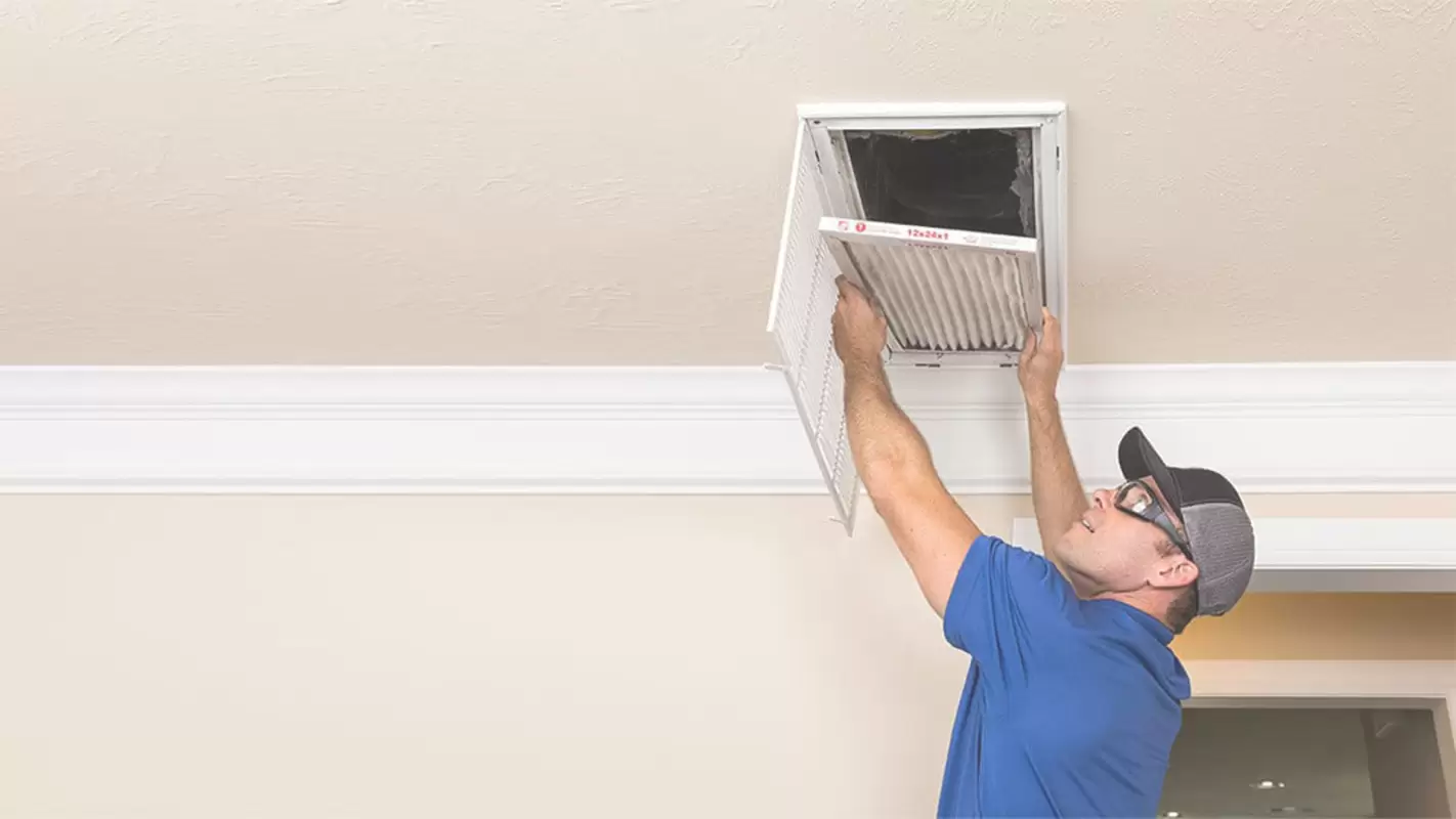 Comprehensive air vent cleaning services!