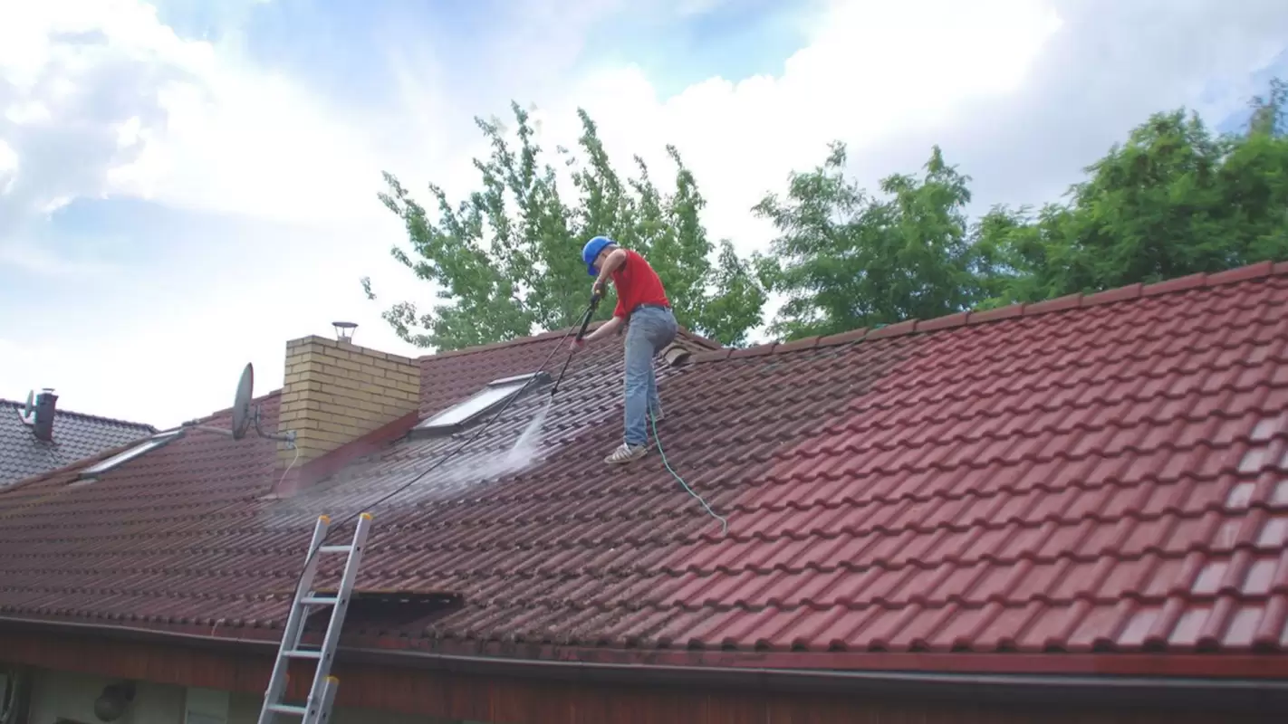 Roof Pressure Washing to Avoid Potential Structural Damages!