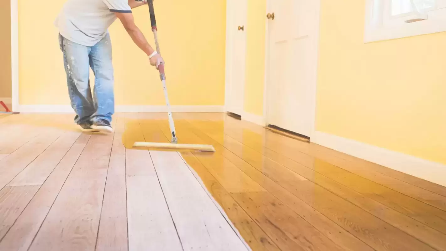 Hardwood floor waxing that anyone can afford.