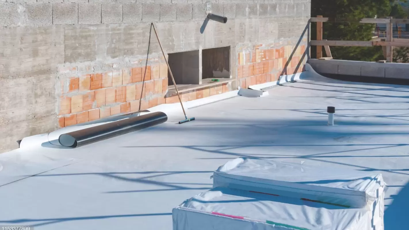 Top-notch flat roofing repairs!