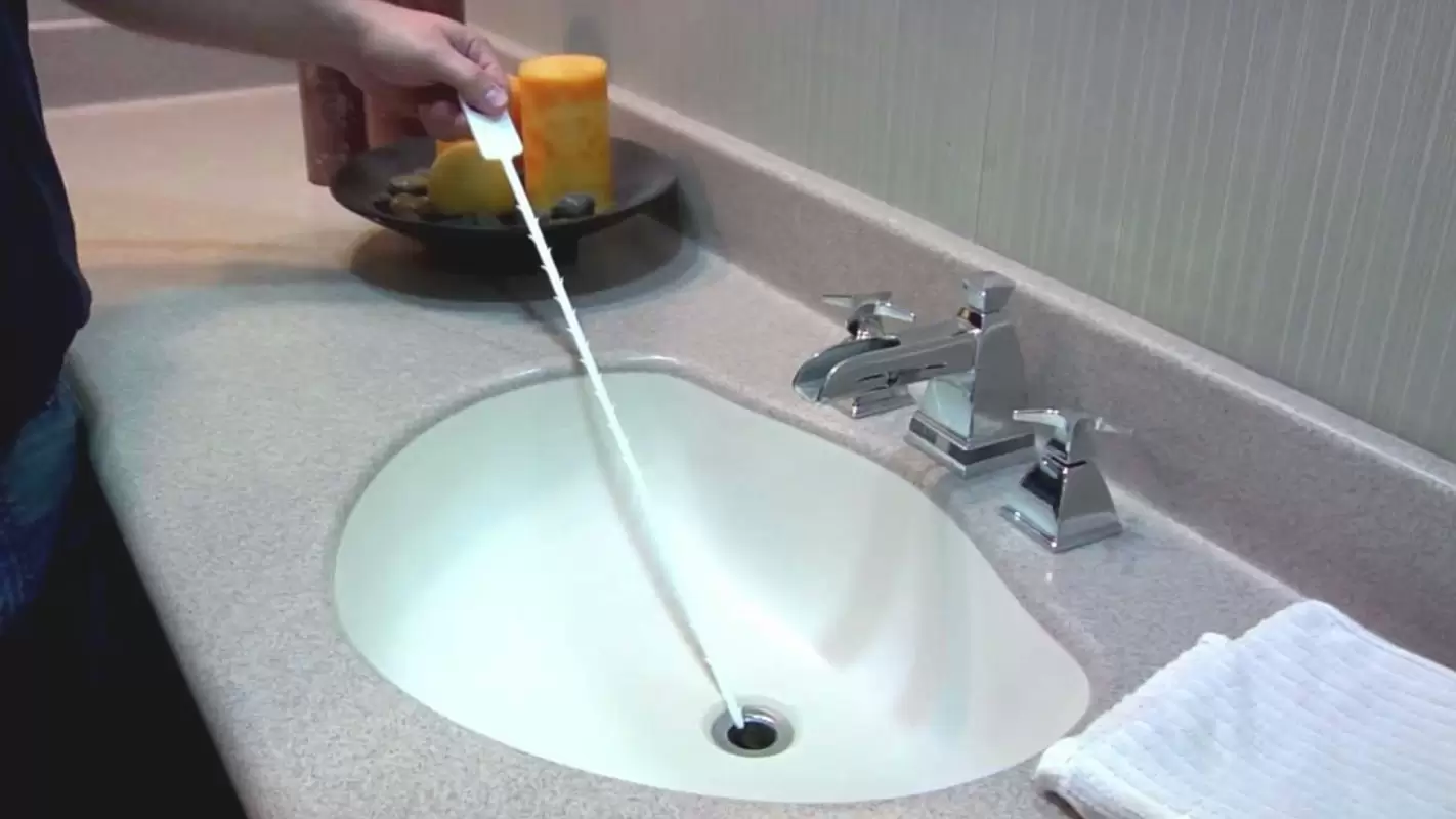 Contact us to unclog bathroom sink professionally!