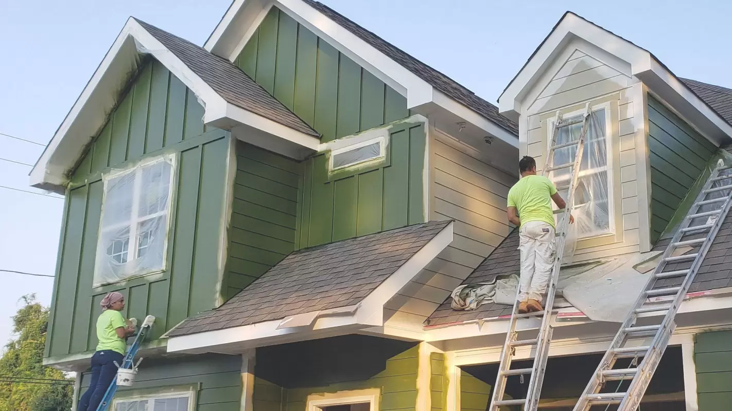 Our Outdoor Painters Save Your Exterior from Weather Damage
