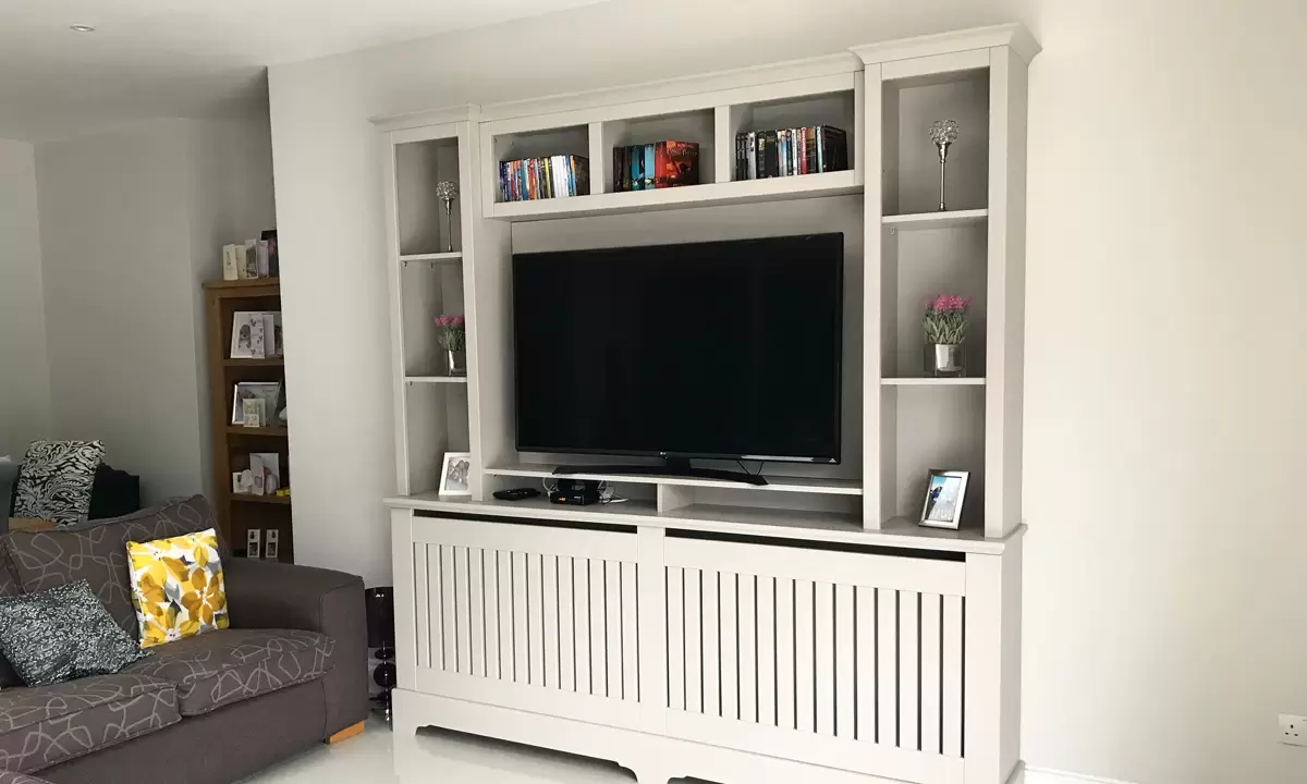 Professional and Reliable Built-in Radiator Cover and Entertainment Builder