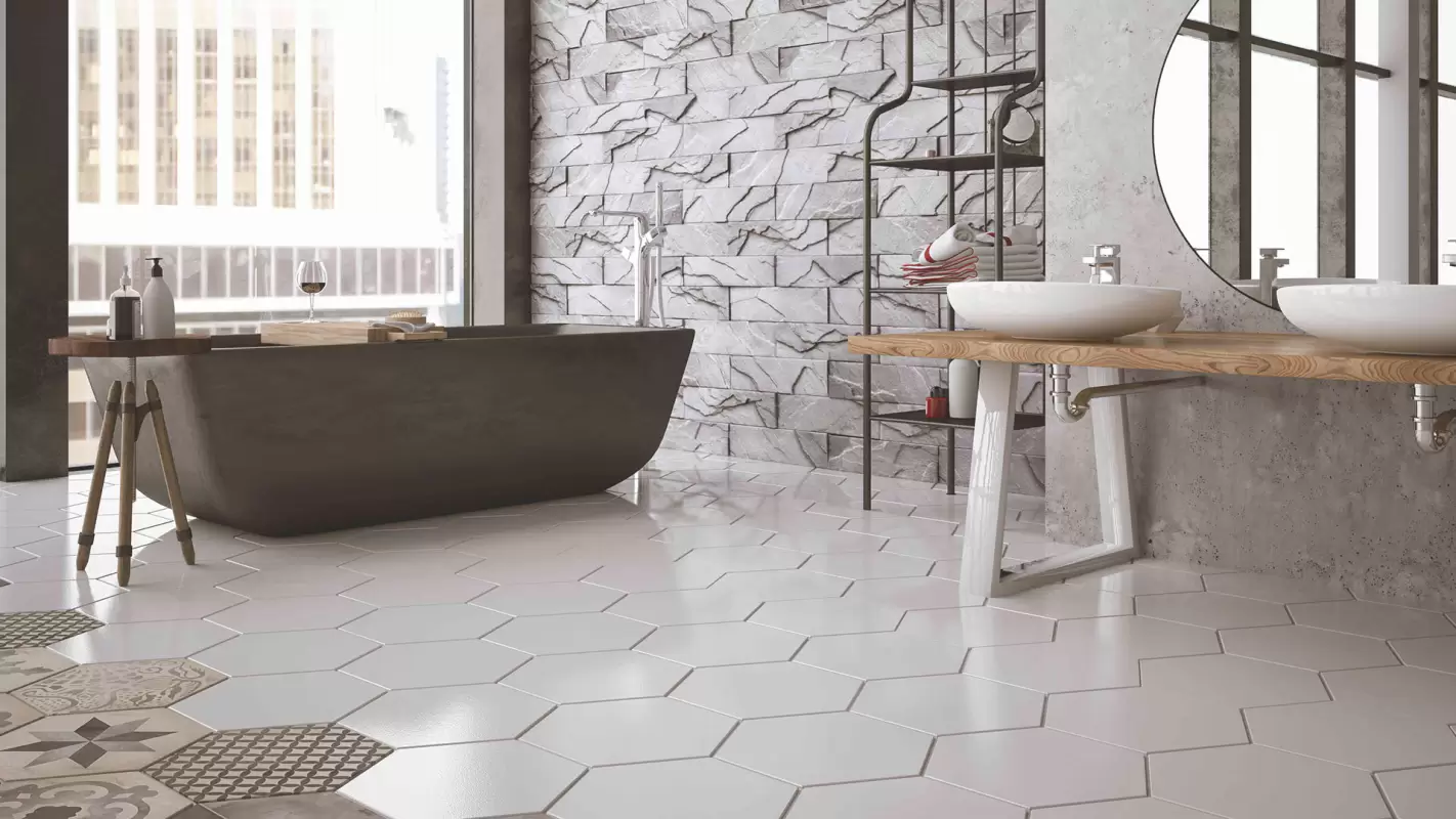 Step On Luxury by Hiring Our Bathroom Tile Installers