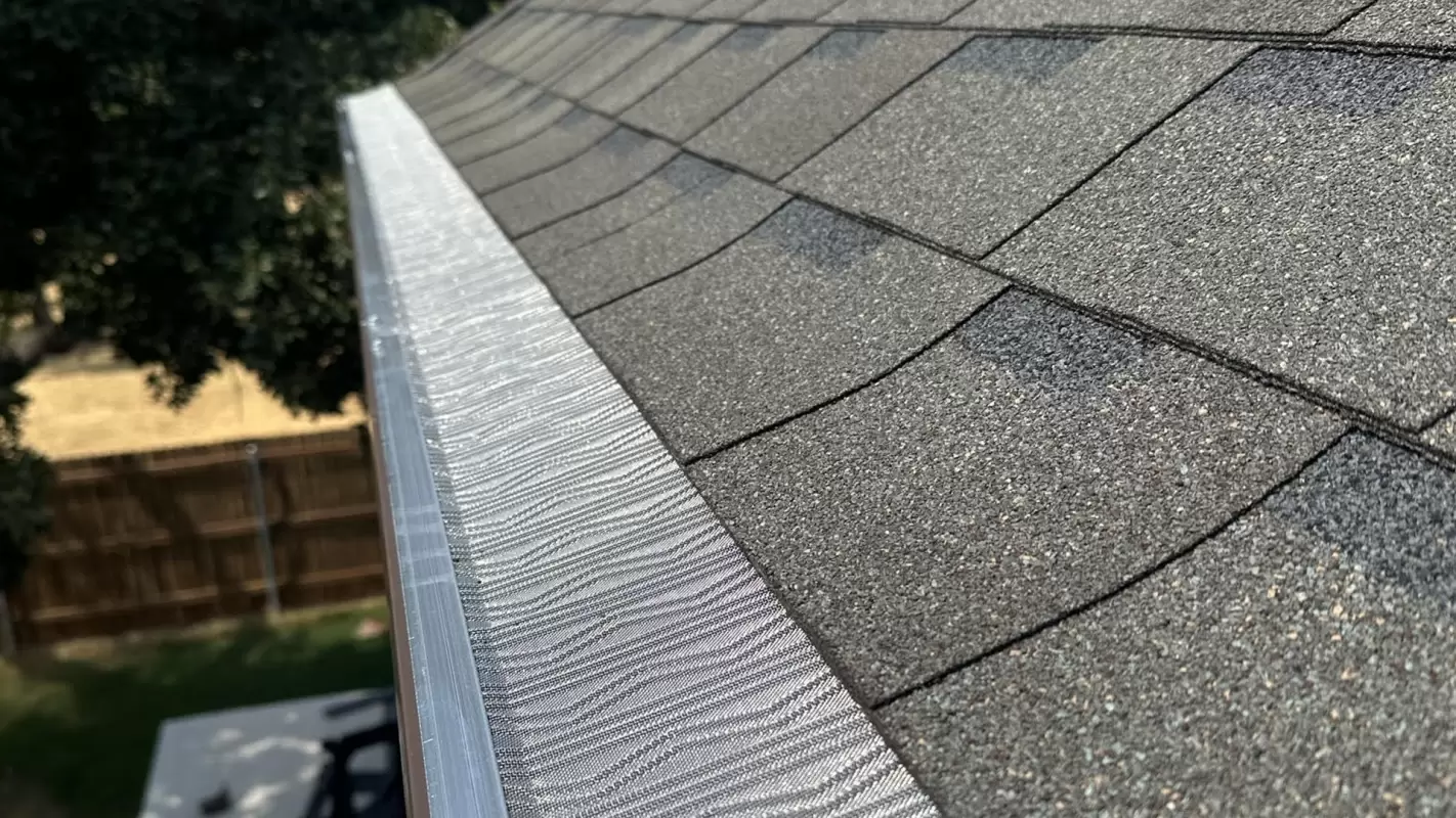 We Offer Transparent Gutter Guards Installation Costs