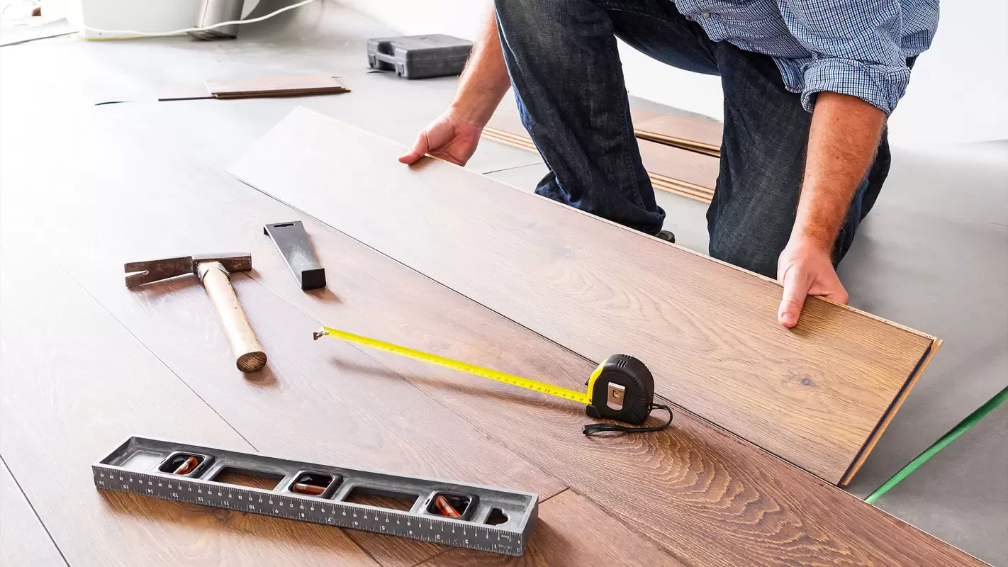 Experience luxury with our residential flooring installation services