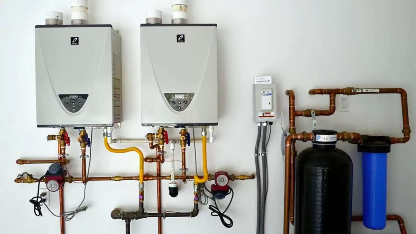 Seamless Water Heater Installation for uninterrupted warm water