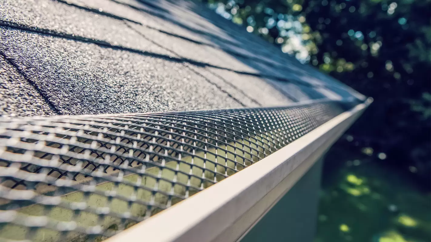 Avoid basement flooding with our Residential Gutter Installation Service