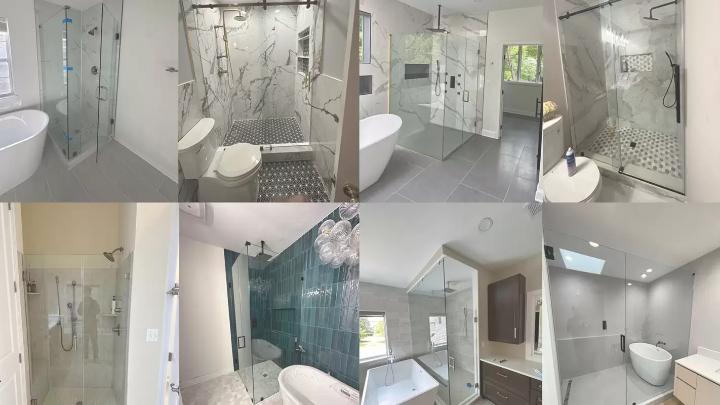 Glass Shower doors services that are second to none