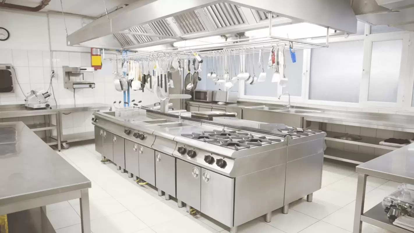 We Deliver High-Quality Commercial Restaurant Equipment Services
