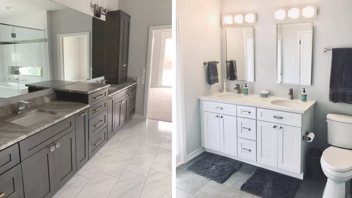 Bathroom Cabinet Installation: Elevate your bathroom with our expert