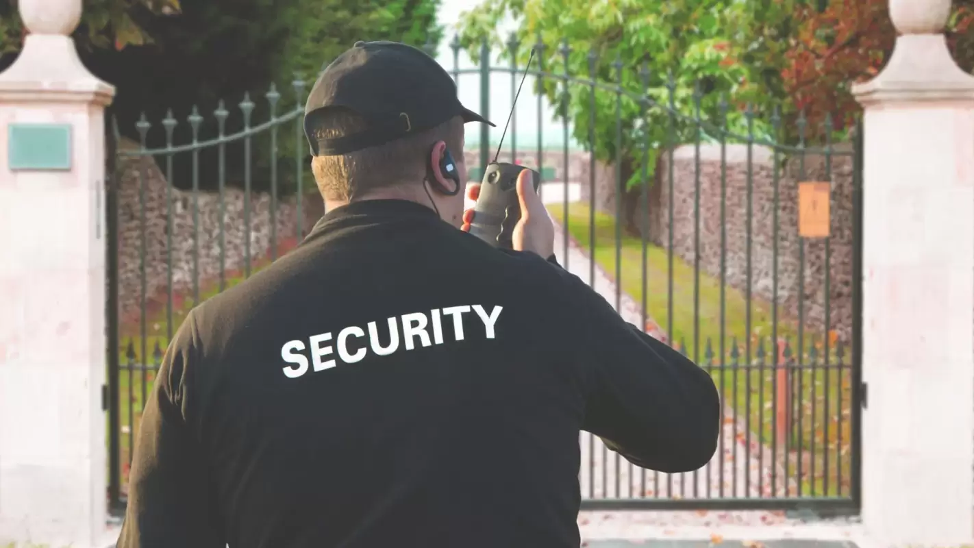 Estate Security Services: Building A Safer World