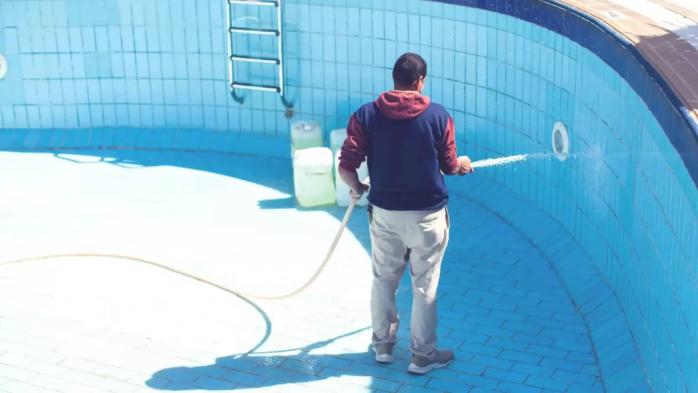 Refresh Your Pool's Beauty – We Do Spotless Pool Tile Cleaning