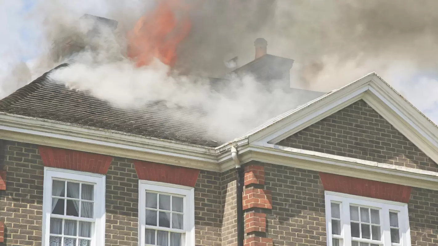 We Offer Fire And Smoke Damage Restoration Services!
