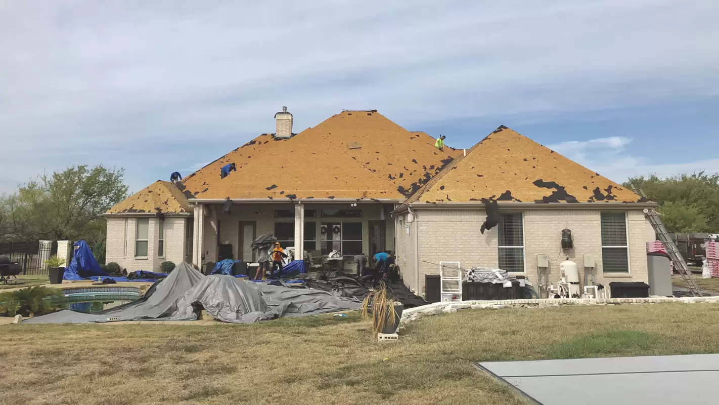 Top-Notch Roof Replacement Services at your Disposal!