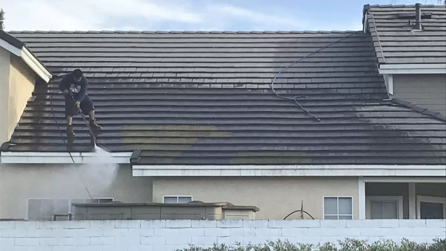 See the Difference with Our House Washing Company