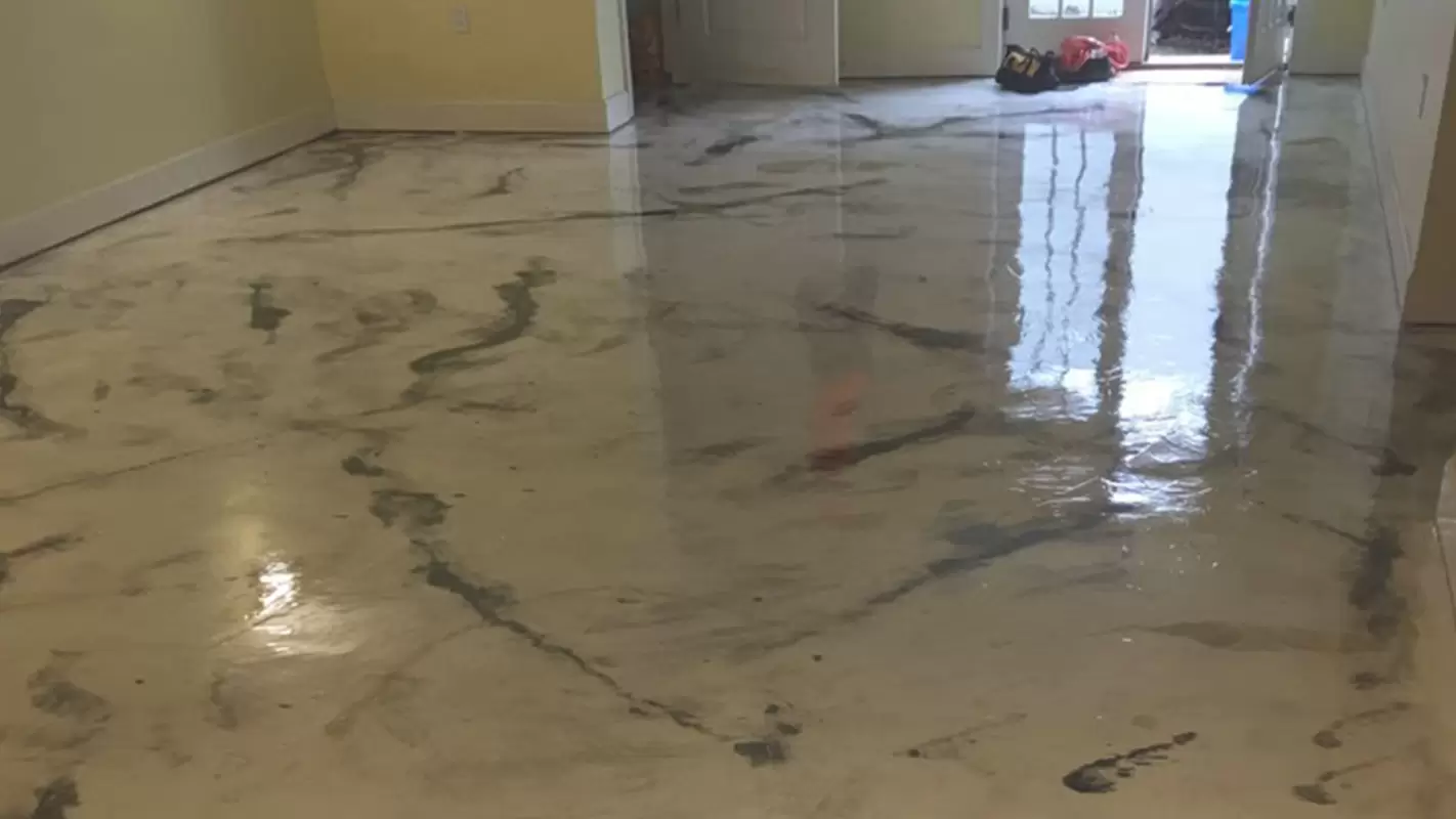 Flooring that dazzles: premier metallic epoxy flooring services!