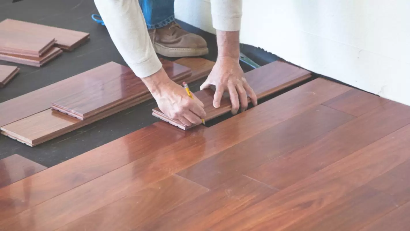 Timeless elegance: hardwood floor installation services!