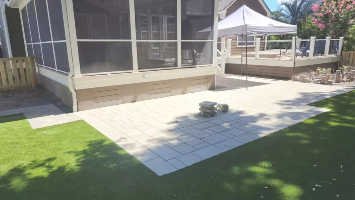 Our Hardscape Contractors Are Smooth Operators in Paving