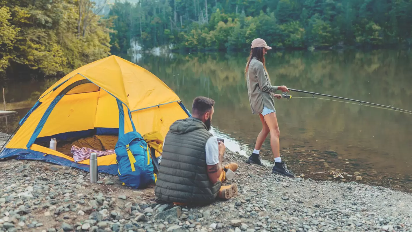 Say Goodbye To worries with our Weekend Camping Trips
