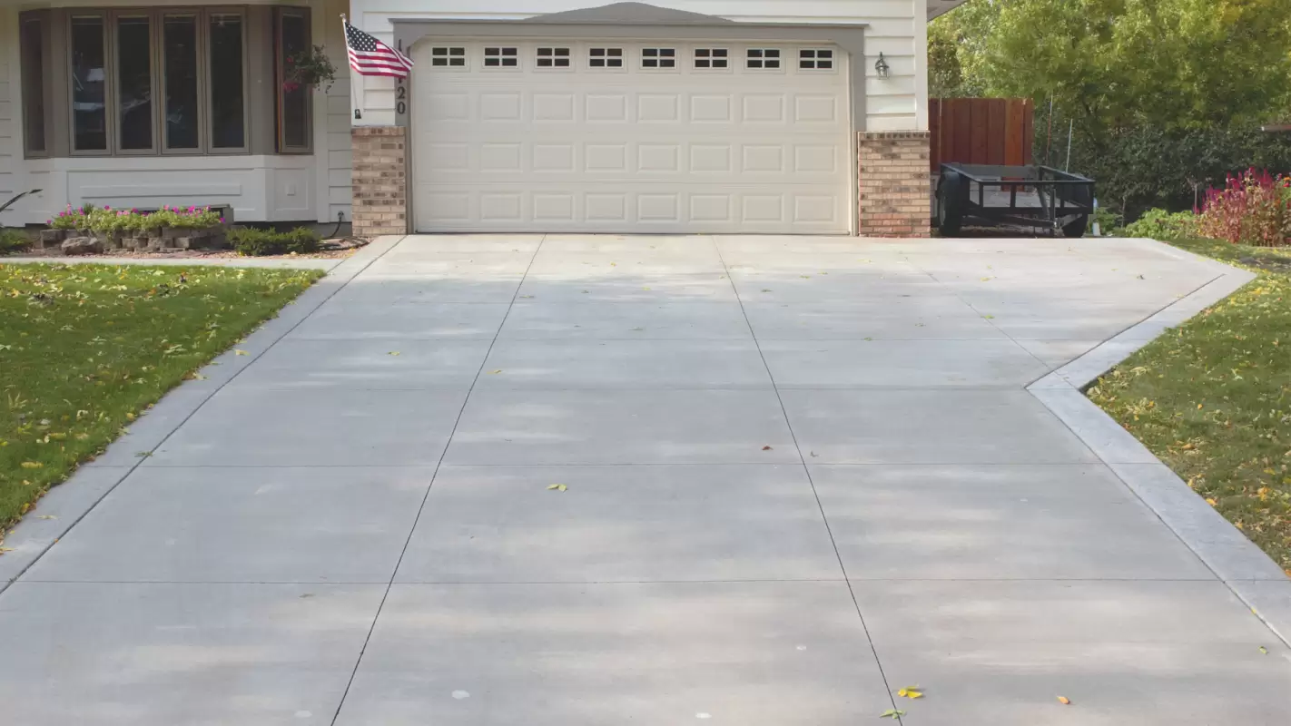 Transform your curb appeal with concrete driveway installation!