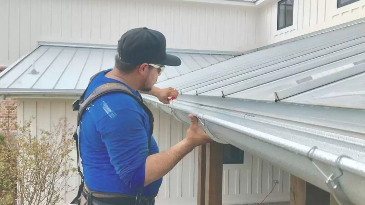Get Well-Fitted & Reliable Gutter Installation Services