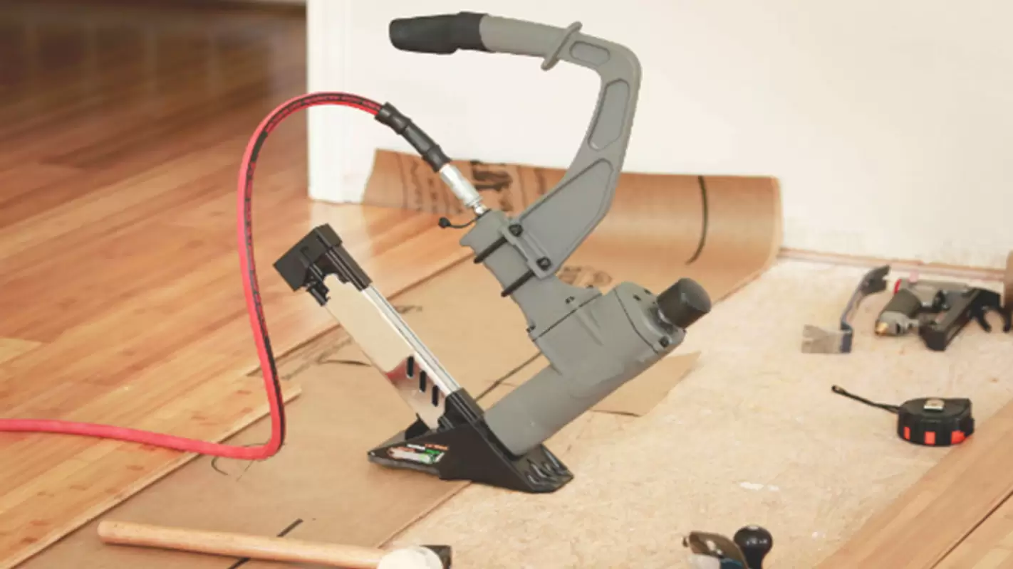 Uncompromising quality on our Flooring repair services