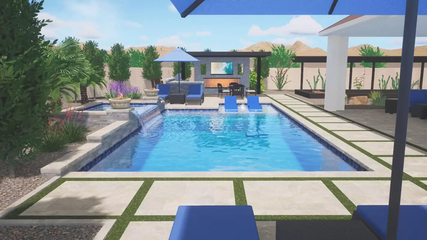 Our Pool-building services can discover the world of water magic