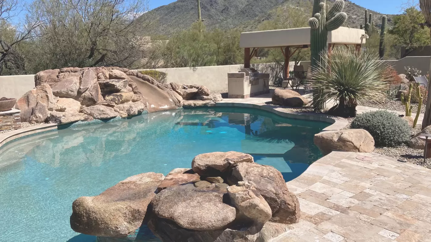 Swimming pool contractors can keep your creativity running