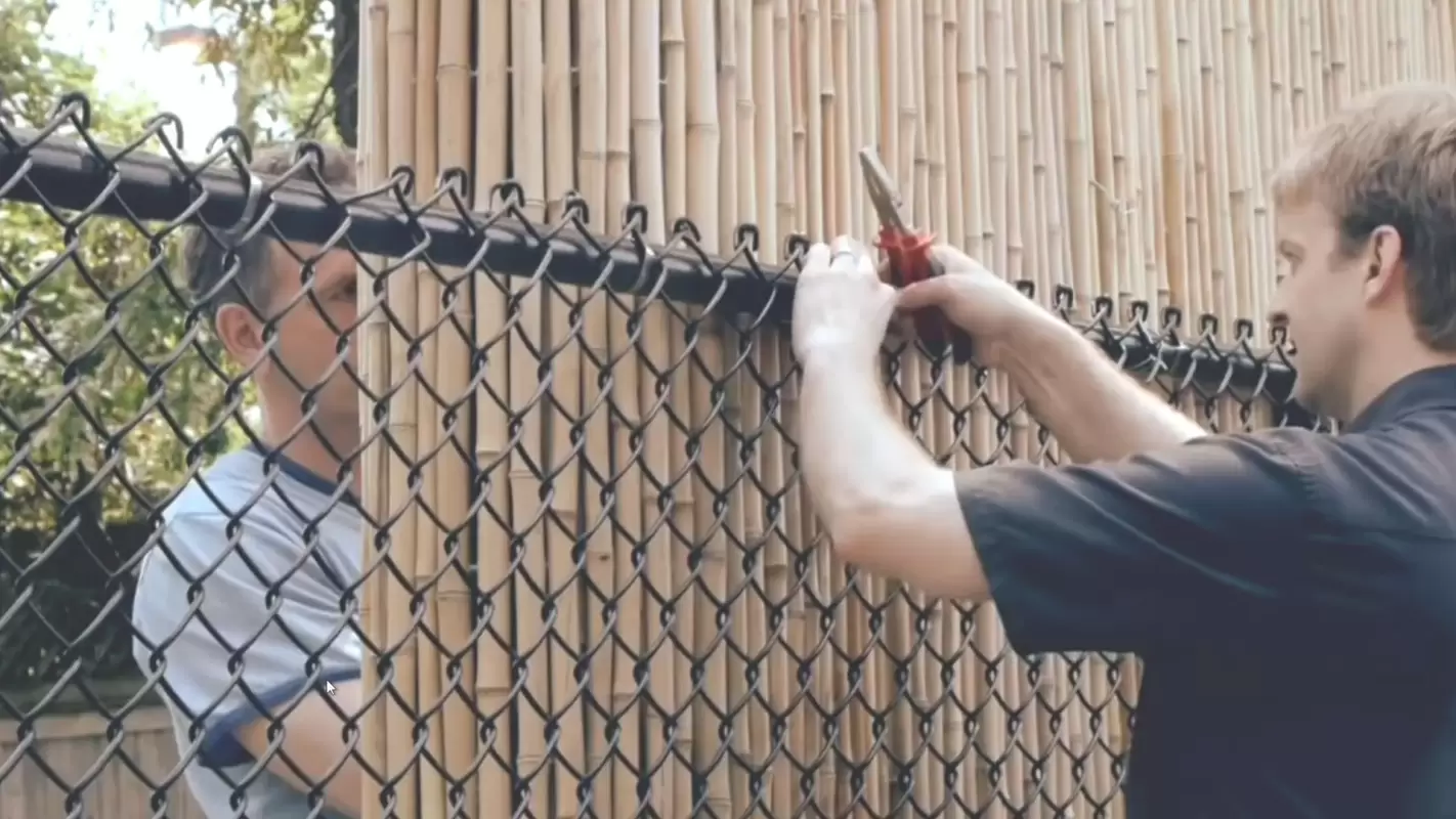Experience Unparalleled Craftmanship With Our Chain Link Fence Installation