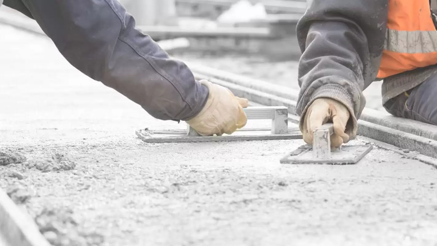 Long-lasting results with our Concrete Driveways Repair & Installation service